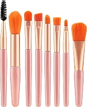 GESCHENK! Make-up-Pinsel-Set rosa 8 St. - Lewer — Bild N2