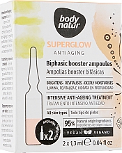 Zweiphasige Anti-Aging Ampullen für alle Hauttypen - Body Natur Superglow Antiaging Biphasic Booster Ampoules — Bild N5