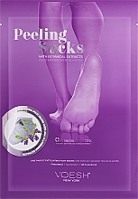 Düfte, Parfümerie und Kosmetik Fußmaske in Socken mit Peeling-Effekt - Voesh Peeling Socks