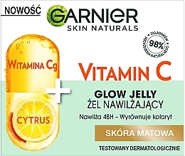 Gesichtsgel mit Vitamin C - Garnier Naturals Vitamin C Moisturizing Gel — Bild N2