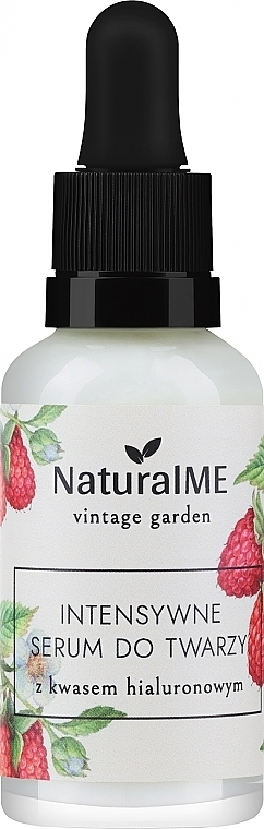 Intensives Gesichtsserum - NaturalME Vintage Garden Malwa & Raspberry Moisturizing & Firming Intensive Face Serum	 — Bild N1