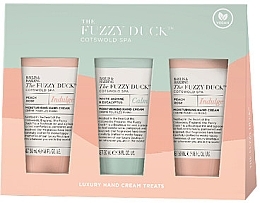 Handpflegeset - Baylis & Harding The Fuzzy Duck Cotswold Spa Luxury Hand Treats Gift Set (Handcreme 3x50ml) — Bild N1