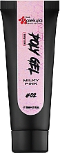 Düfte, Parfümerie und Kosmetik Poly-Nagelgel - Nails Molekula Poly Gel 02 Milky Pink