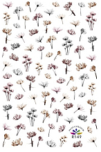 Selbstklebende Nagelsticker floral - Deni Carte 149 — Bild N1