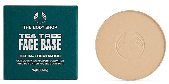 Gesichtspuder Tee Baum - The Body Shop Tea Tree Face Base Powder Refill (Refill)  — Bild N1