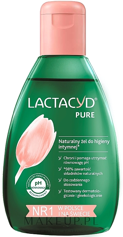 GESCHENK! Gel für die Intimhygiene - Lactacyd Pure Natural  — Bild N1