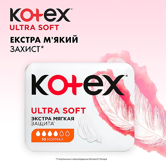 Damenbinden 20 St. - Kotex Ultra Dry&Soft Normal Duo — Bild N4
