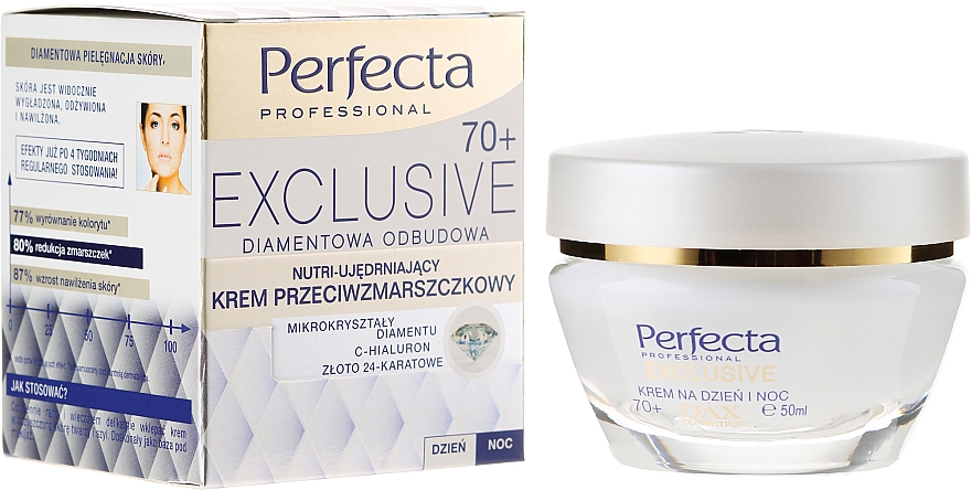 Anti-Falten Tages- und Nachtcreme 70+ - Perfecta Exclusive Face Cream 70+ — Bild N1