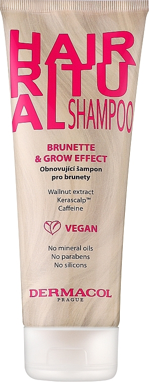 Shampoo für Brünette - Dermacol Hair Ritual Brunette & Grow Shampoo — Bild N1