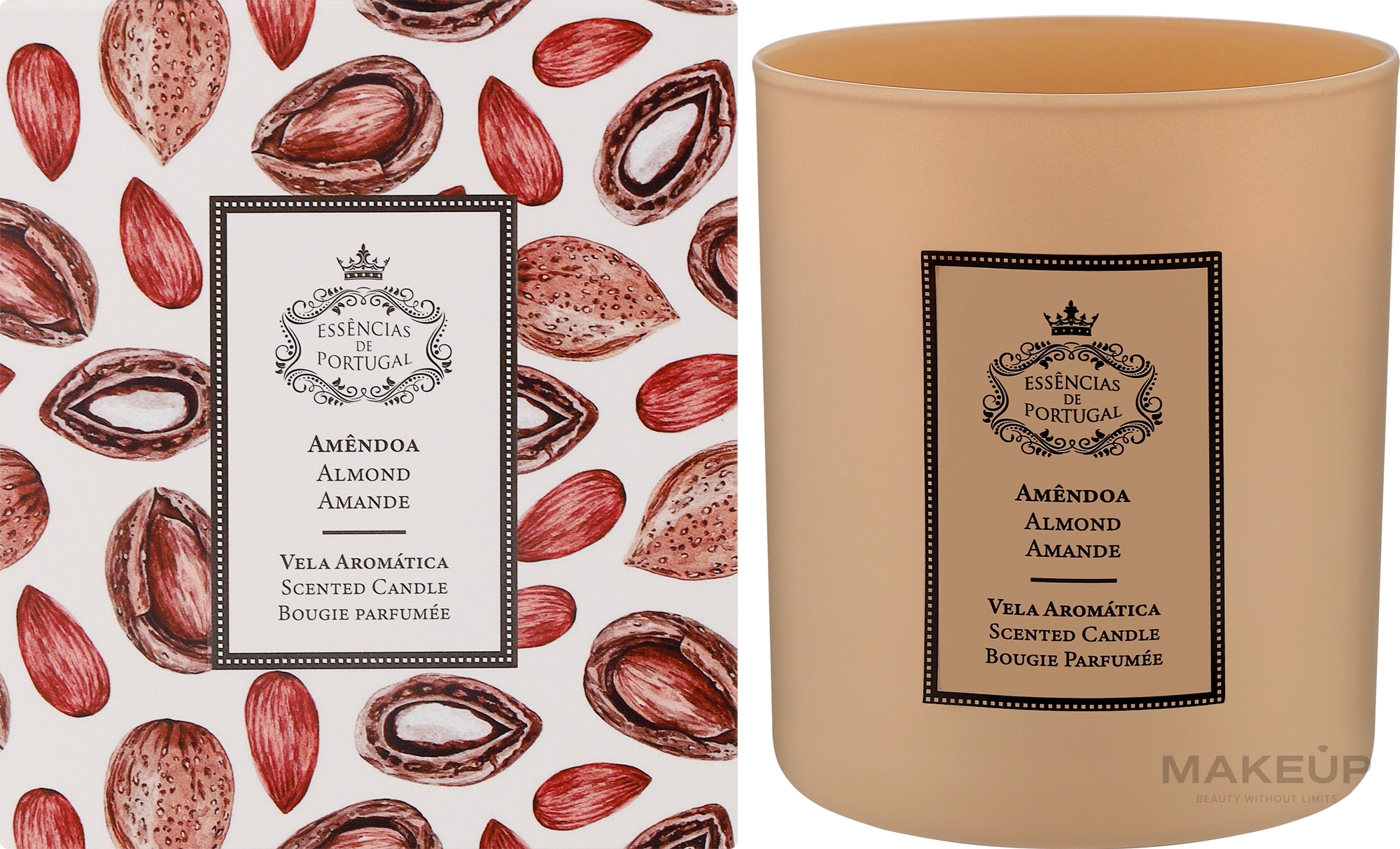 Duftkerze Mandel - Essencias De Portugal Almond Scented Candle — Bild 180 g