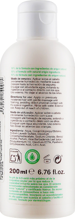 Mildes Baby-Shampoo mit Aloe Vera-Extrakt und Provitamin B5 - Interapothek Baby Champu Suave Infantil — Bild N2