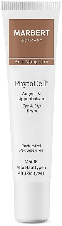 Augen- und Lippenbalsam - Marbert Anti-Aging Care PhytoCell Deep Energy Eye & Lip Balm — Bild N1