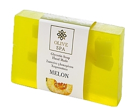 Glycerinseife Melone - Olive Spa Hand Made Glycerin Soap — Bild N1