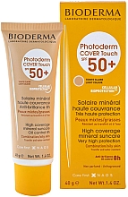 Düfte, Parfümerie und Kosmetik Mattierende, mineralische Tönungscreme für fettige und Mischhaut SPF 50 - Bioderma Photoderm Cover Touch SPF 50