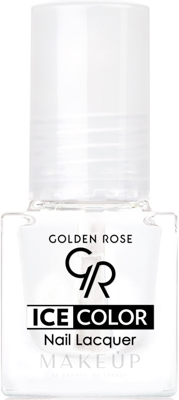 Nagellack - Golden Rose Ice Color Nail Lacquer — Bild 00 - Clear