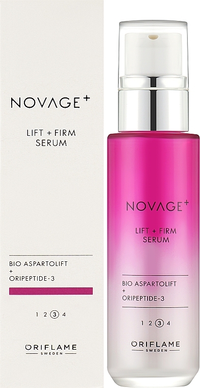 Lifting-Serum für das Gesicht - Oriflame Novage+ Lift + Firm Serum — Bild N2