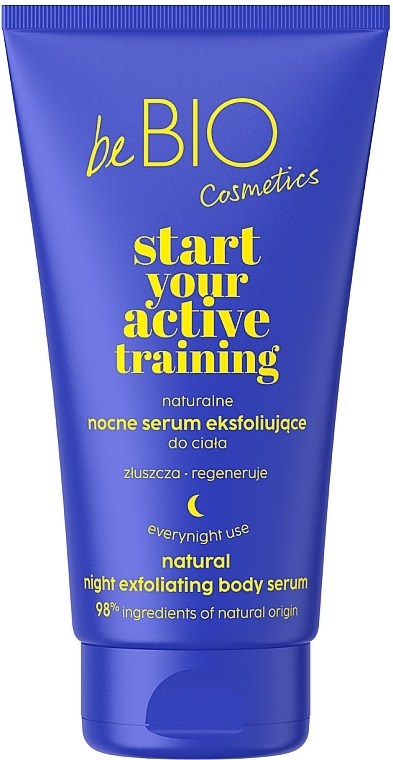 Natürliches Körperpeeling-Serum für die Nacht - BeBio Natural Night Exfoliating Body Serum — Bild N1