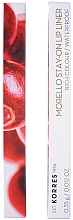 Korres Morello Stay-On Lip Liner Rich Colour Waterproof - Wasserdichter Lippenkonturenstift — Bild N2