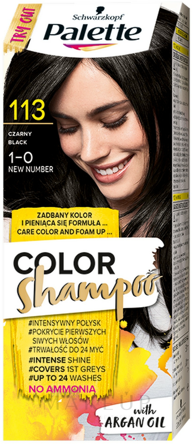 Tönungsshampoo - Palette Color Shampoo — Bild 113 - Black