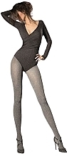 Strumpfhose für Damen 3D Stella 200 Den melange - Knittex — Bild N1