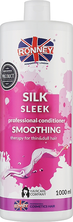 Conditioner mit Seidenproteinen - Ronney Professional Silk Sleek Smoothing Conditioner  — Bild N1