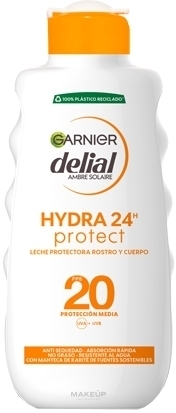 Sonnenschutzmilch SPF 20 - Garnier Ambre Solaire Waterproof Protection Lotion SPF 20 — Bild 200 ml
