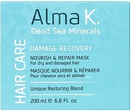 Haarmaske - Alma K. Damage Recovery Nourish & Repair Mask — Bild N2