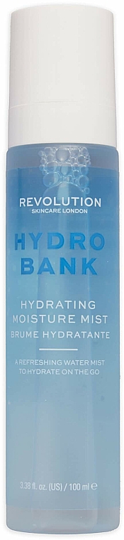 Gesichtsnebel mit Hyaluronsäure und Glycerin - Revolution Skincare Hydro Bank Hydrating Moisture Mist — Bild N1