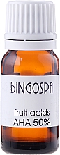 Düfte, Parfümerie und Kosmetik Fruchtsäure AHA 50% (für den professionellen Gebrauch) - BingoSpa