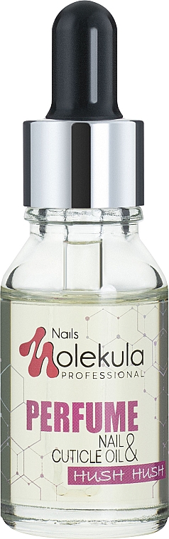 Parfümiertes Nagelhautöl Hush Hush - Nails Molekula Professional Perfume Nail Oil — Bild N1