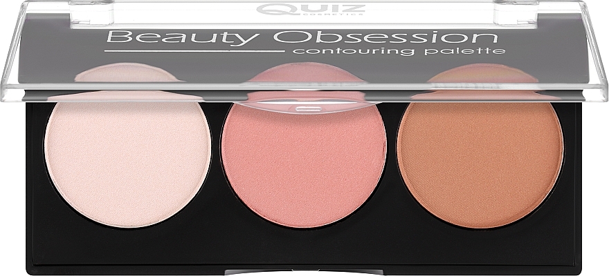 Konturpalette für das Gesicht - Quiz Cosmetics Beauty Obsession Palette Contouring — Bild N1