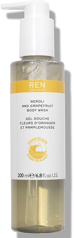 Duschgel Neroli und Grapefruit - Ren Neroli And Grapefruit Body Wash — Bild N2
