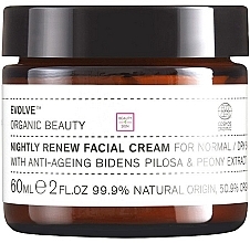 Gesichtscreme - Evolve Organic Beauty Nightly Renew Facial Cream — Bild N1