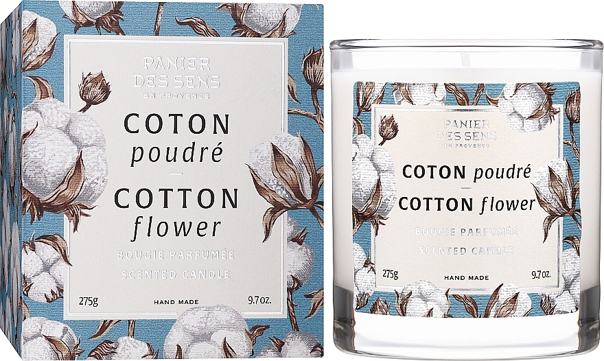 Duftkerze im Glas Baumwollblume - Panier Des Sens Scented Candle Cotton Flower — Bild N2
