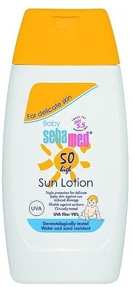 Sonnenschutzlotion für Kinder SPF 50 - Sebamed Baby Sun Lotion SPF 50 — Bild N1