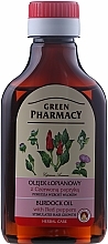 Düfte, Parfümerie und Kosmetik Klettenöl mit rotem Pfeffer zum Haarwachstum - Green Pharmacy