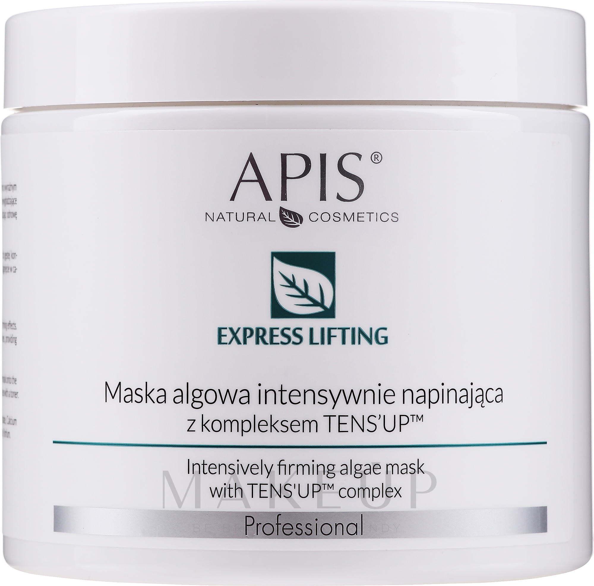 Intensiv glättende Algenmaske für das Gesicht mit Lifting-Effekt - APIS Professional Express Lifting Algid Mask — Bild 200 g