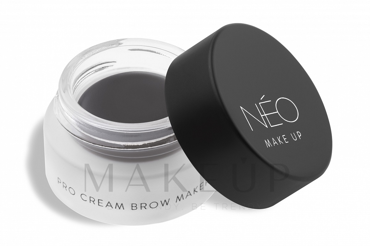 Augenbrauencreme - NEO Make Up Pro Cream Brow Maker — Bild 01 - Black