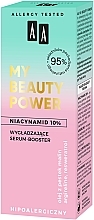 Glättender Serum-Booster für das Gesicht mit Niacinamid - AA My Beauty Power Niacinamide 10% Smoothing Serum-Booster — Foto N4