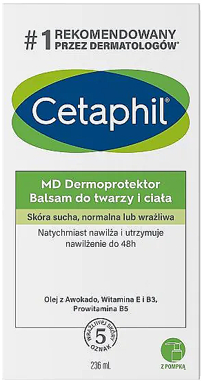 Balsam für Gesicht und Körper mit Spender - Cetaphil MD Dermoprotektor Balsam — Bild N2