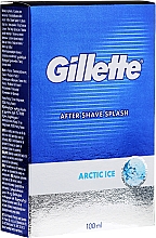 Düfte, Parfümerie und Kosmetik Beruhigende After Shave Lotion - Gillette Series Arctic Ice After Shave Splash Bold