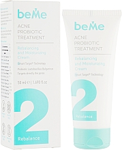 Feuchtigkeitsspendende und revitalisierende Gesichtscreme gegen Akne - BeMe Rebalancing & Moisturizing Cream — Bild N1