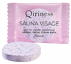 Düfte, Parfümerie und Kosmetik Aromatische Dampfbadtablette für Gesicht mit Kräutern - Qiriness Sauna Visage