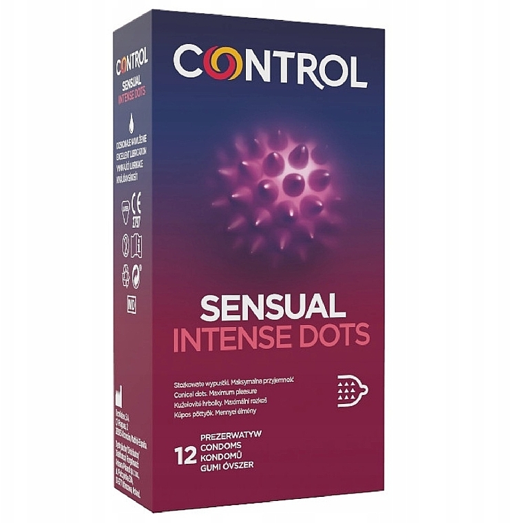 Kondome - Control Sensual Intense Dots — Bild N1