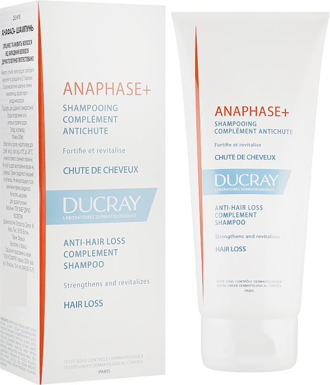 Stimulierendes Creme-Shampoo für schwaches Haar und gegen Haarausfall - Ducray Anaphase — Bild N1