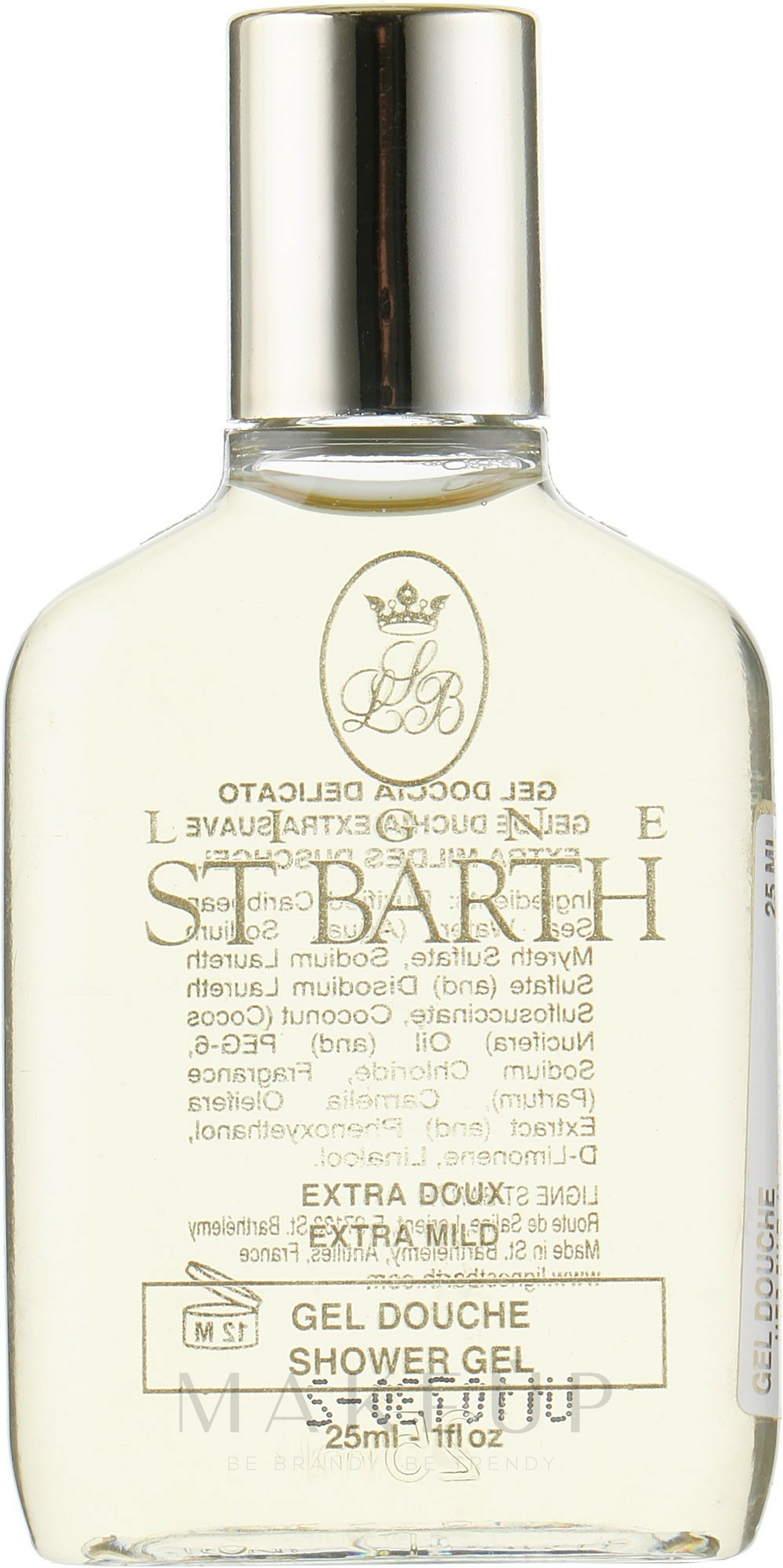 Extra weiches Duschgel mit Vetiver und Lavendel - Ligne St Barth Extra Mild Shower Gel — Bild 25 ml