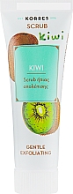Düfte, Parfümerie und Kosmetik Sanftes Gesichtspeeling mit Kiwisaft - Korres Kiwi Gentle Exfoliating Scrub