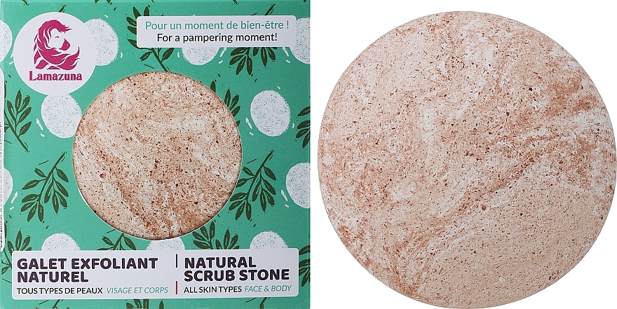 Natürlicher Peelingstein für Gesicht und Körper - Lamazuna Natural Scrub Stone — Bild N2