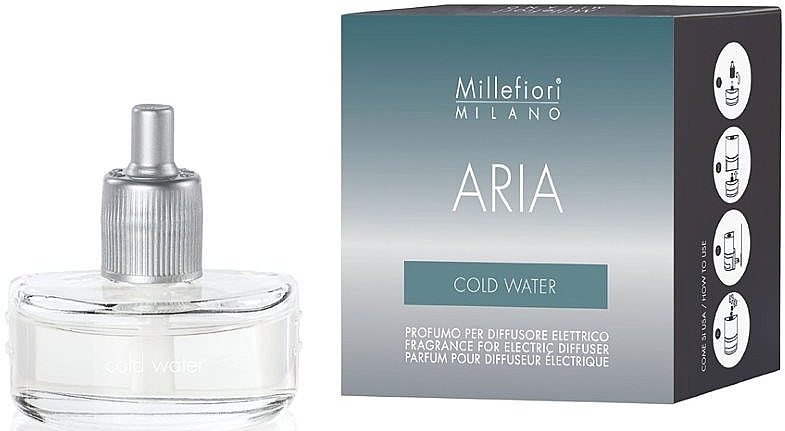 Nachfüller für Lufterfrischer - Millefiori Milano Aria Cold Water Refill — Bild N1