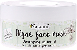 Düfte, Parfümerie und Kosmetik Alginat-Gesichtsmaske "Grüner Tee" - Nacomi Professional Face Mask